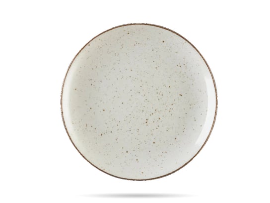 Talerz deserowy 20,5 cm beżowy porcelana Boss LUBIANA lubiana