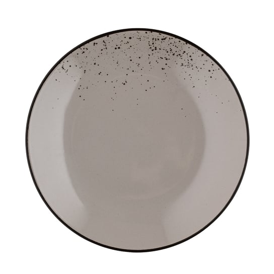 Talerz deserowy ceramiczny Florina Azzuro 19,5 cm brązowy Florina