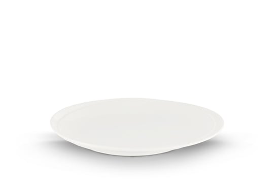 Talerz deserowy RESEDA biały / Ø20 / porcelana Konsimo
