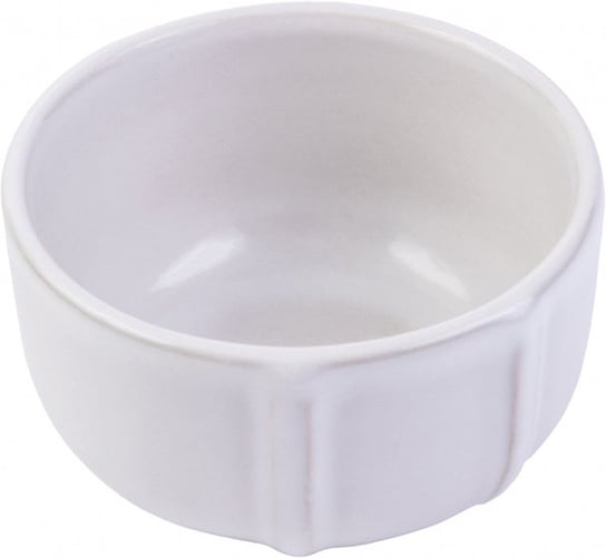 talerz do serwowania Ramekin 8 cm ceramiczny biały TWM