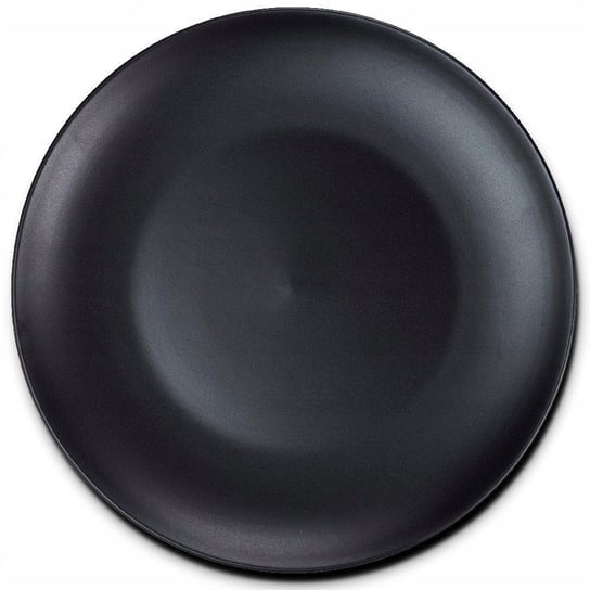 Talerz Duży Obiadowy Soho Czarny Ceramiczny Płytki NAVA