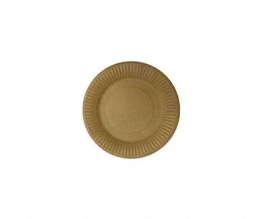 Talerz ekologiczny, 15 cm, kraft, 100 sztuk Cantino