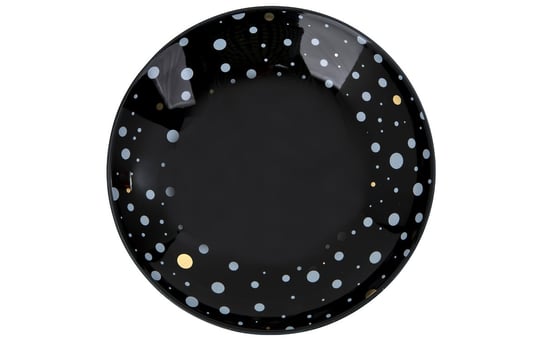 Talerz głęboki Black Galaxy 21 cm KAROLINA