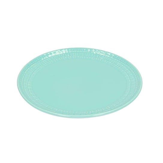 Talerz Iri ⌀28cm turquoise, 28 x 2,5 cm Dekoria
