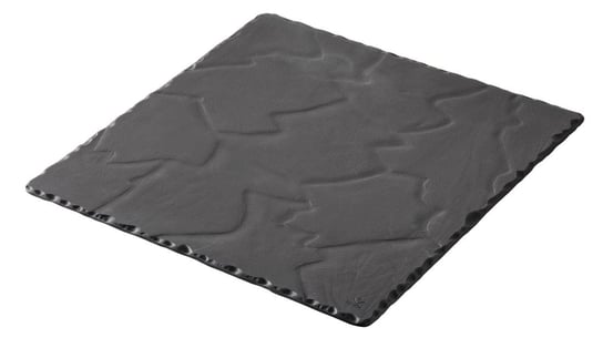Talerz kwadratowy REVOL Basalt, 25x25 cm, czarny Revol