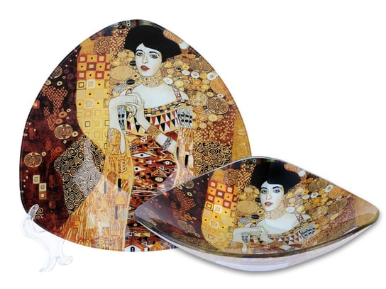 Talerz miseczka - G. Klimt, Adela - 17x17cm Hanipol