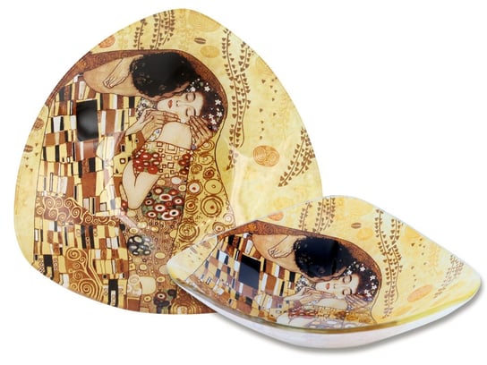 Talerz miseczka - G. Klimt, Pocałunek - 17x17cm Hanipol