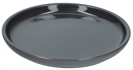 talerz obiadowy 20 cm ceramiczny szary TWM