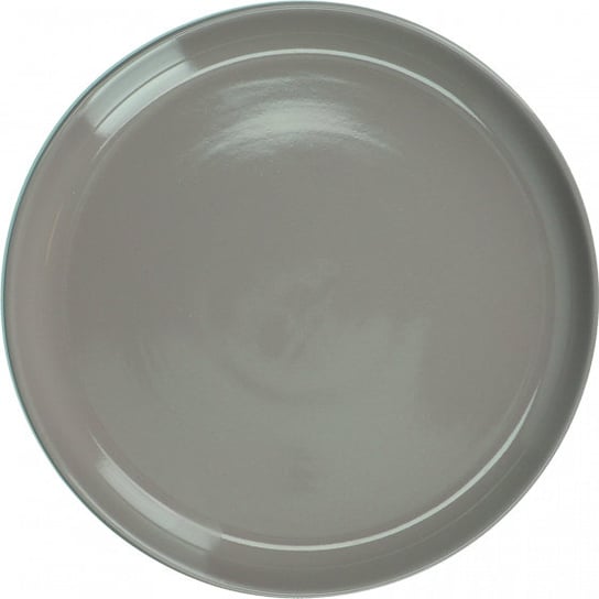 talerz obiadowy 24,5 cm ceramiczny szary TWM