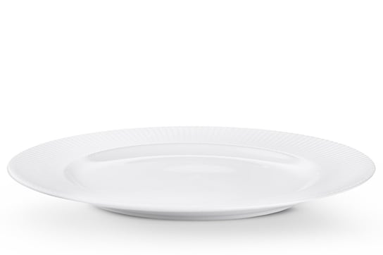 Talerz obiadowy LARIS biały / Ø27 / ceramika Konsimo