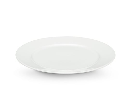 Talerz obiadowy MUSCARI biały / Ø27  / porcelana Konsimo