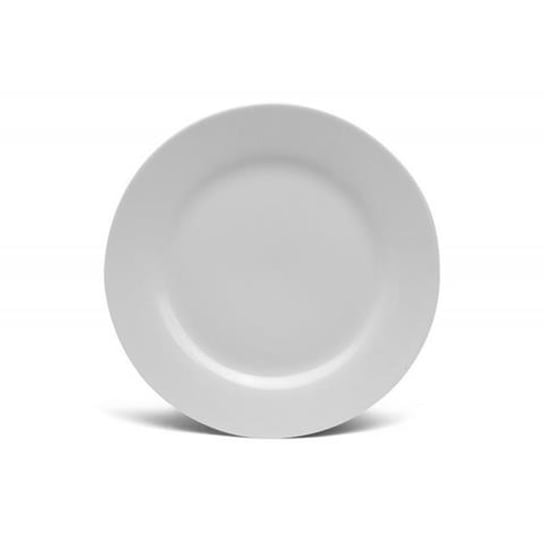 Talerz obiadowy TADAR, okrągły, biały, 23 cm Tadar
