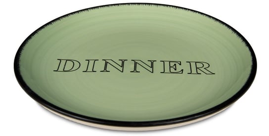 Talerz obiadowy, zielony, 30x3 cm SkandynawskiDom