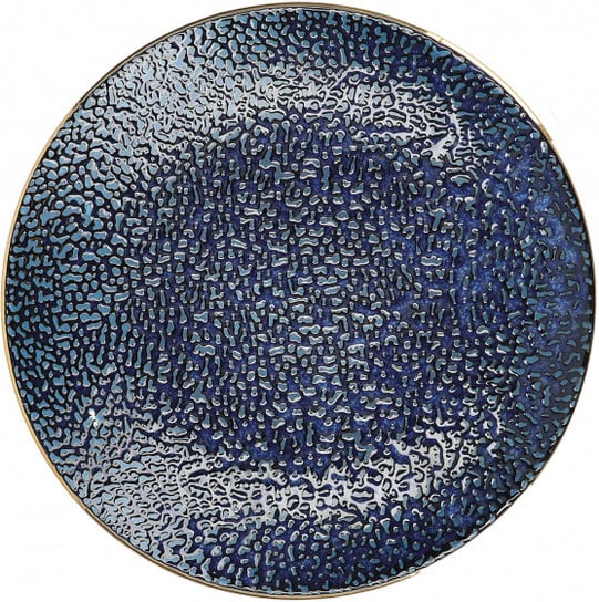 talerz Satori 22 cm porcelana niebieska 6-częściowy TWM