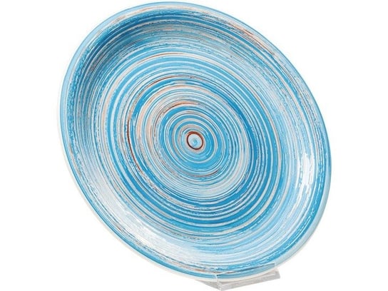 Talerz Swirl Ø27 cm niebieski Kare Design