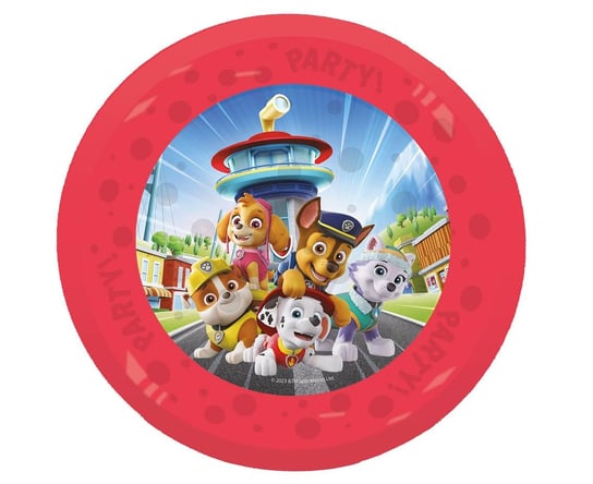 Talerz wielokrotnego użytku "PAW PATROL" (Nickelodeon), 21cm, 1 szt. Procos