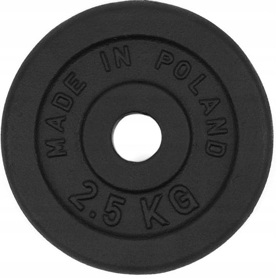 Talerz żeliwny 2,5kg obciążenie krążek 28mm SPORT FOR FUN