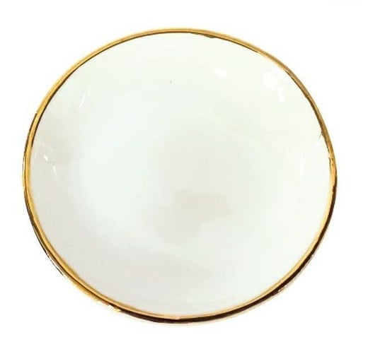 Talerzyk ceramiczny Uman 8 cm biały Intesi