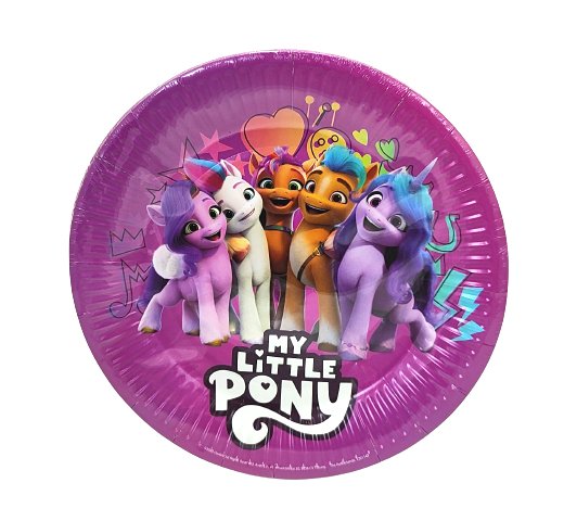 Talerzyki papierowe My Little Pony 10 sztuk Inna marka