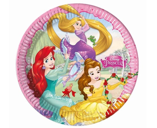 Talerzyki Papierowe Princess Dreaming (Disney), Next Generation, 23Cm, 8 Szt. (Plastic-Free) Procos