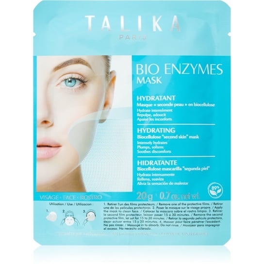Talika Bio Enzymes Mask Hydrating maska nawilżająca w płacie 20 g TALIKA