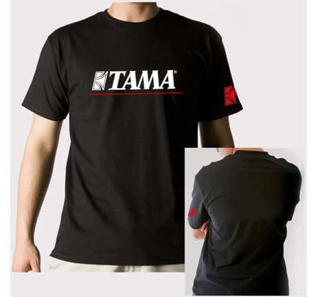 Tama Tamt003S Logo T-Shirt (S) TAMA