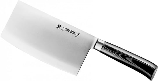 Tamahagane SAN Black Nóż Chiński do siekania 18cm Tamahagane