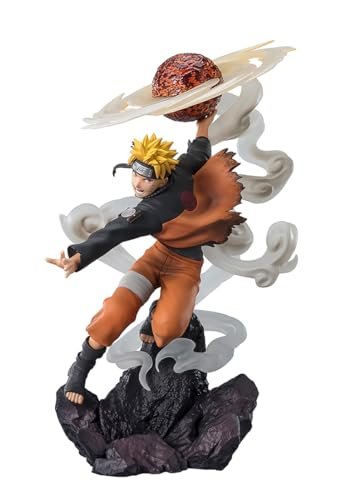 TAMASHII NATIONS - Naruto Shippuden - [Bitwa bonusowa] Naruto Uzumaki - Sztuka mędrca: Rasenshuriken uwolnienia lawy, Duchy Bandai Figuarts ZERO Figurka kolekcjonerska BANDAI