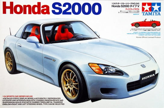 Tamiya 24245 1:24 Honda S2000 (2001 Version) Tamiya