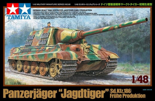Tamiya 32569 1:48 German Heavy Tank Destroyer Jagdtiger Early Production Tamiya