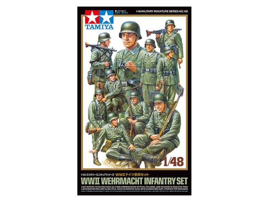 Tamiya 32602 1:48 Wwii Wehrmacht Infantry Set Tamiya