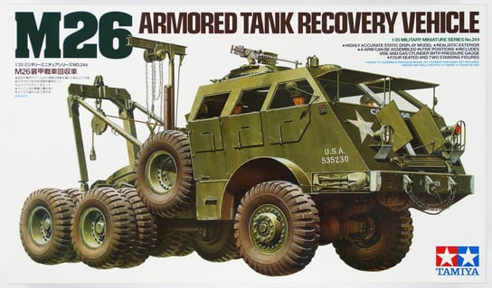 Tamiya 35244 1:35 U.S. M26 Armored Tank Recovery Vehicle Tamiya