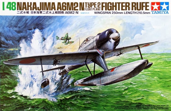 Tamiya 61017 1:48 Nakajima A6M2-N Type 2 Fighter (Rufe) Tamiya