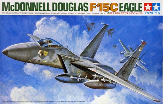 Tamiya 61029 1:48 Mcdonnell Douglas F-15C Eagle Tamiya