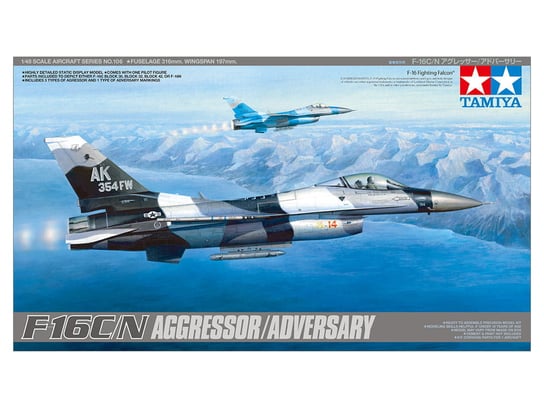 Tamiya 61106 1:48 F-16C/N "Aggressor/Adversary" Tamiya