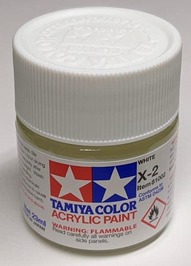 Tamiya 81002 X-2 White Farba 23ml X2 Tamiya