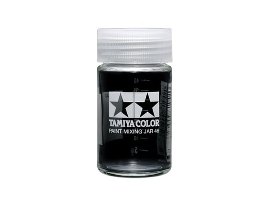 Tamiya 81042 Szklana butelka 46ml na farbę Tamiya