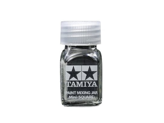 Tamiya 81043 Butelka szklana 10ml Paint Mixing Jar Mini(Square) Tamiya