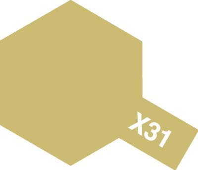 Tamiya 81531 X-31 Titanium Gold Farba 10ml Acrylic Mini X31 Tamiya