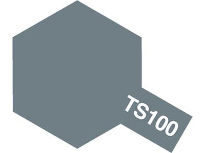 Tamiya 85100 TS-100 Semi-Gloss Bright Gun Metal Spray TS100 Tamiya