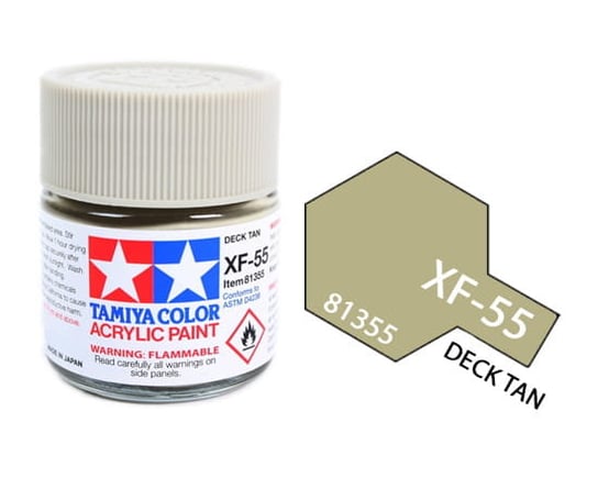 Tamiya Acrylic 81355 Xf-55 Deck Tan 23Ml [Matt] Tamiya