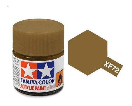 Tamiya Acrylic 81772 Xf-72 Brown (Jgsdf) 10Ml [Matt] Tamiya