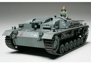Tamiya, German Sturmgeschutz III AusfB, Model do sklejania, 14+ Tamiya