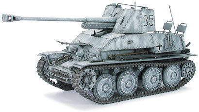Tamiya, German Tank Destroyer Marder III, Model do sklejania, 14+ Tamiya