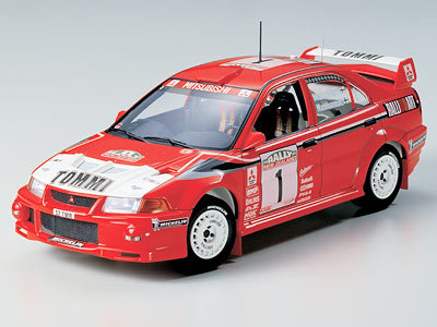Tamiya, model do sklejania Mitsubishi Lancer Evolution VI WRC Tamiya