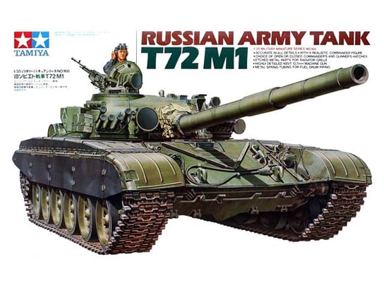 Tamiya, model do sklejania Russian T72M1 Tamiya