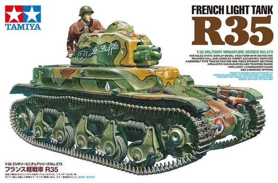 Tamiya, model plastikowy French Light Tank R-35 Tamiya