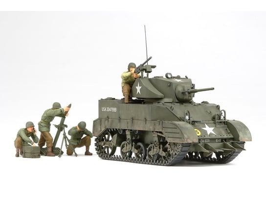 Tamiya, U.S. Light Tank M5A1 "Pursuit Operation" Set (w/4 Figures) Hasbro