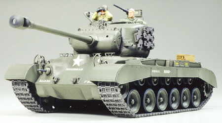 Tamiya, US Med Tank M26 Pershing T26E3, Model do sklejania, 14+ Tamiya