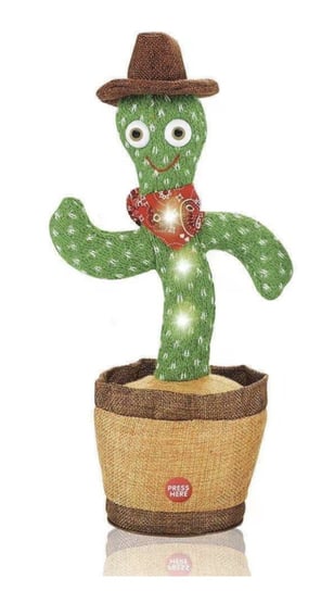 Tańczący, Śpiewający Kaktus Zabawka dla Dzieci - Cow Boy GALOPI